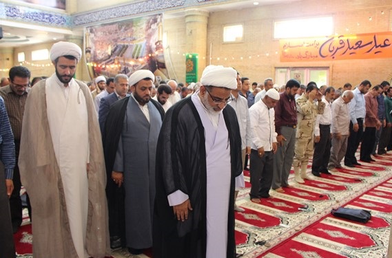 نماز عید سعید قربان در کنگان