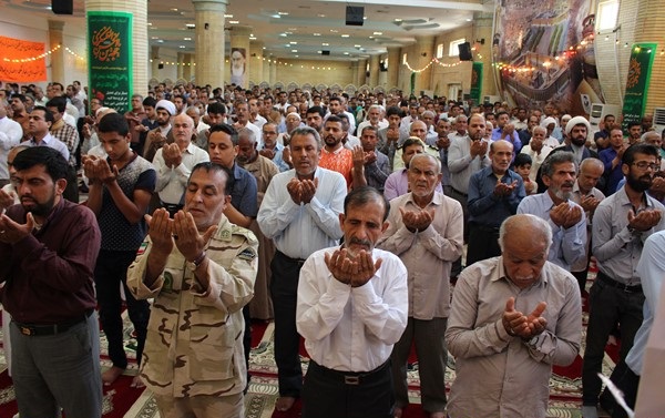 نماز عید سعید قربان در کنگان