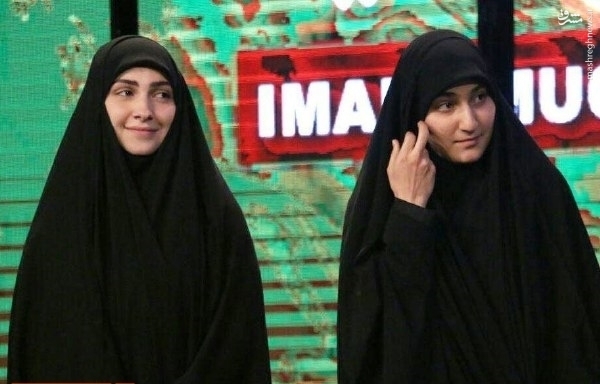 عکس/ دختر حاج قاسم سلیمانی و عماد مغنیه در یک جشنواره سینمایی