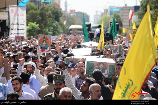دانشجویان قم میزبان 5 شهید مدافع حرم