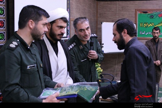 تجلیل ازجهادگران بسیجی شهرستان نظرآباد