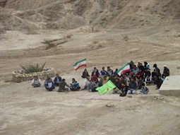 برگزاری گردهمایی حلقات صالحین پایگاه منتظران قائم(عج)در ارتفاعات کوه مند