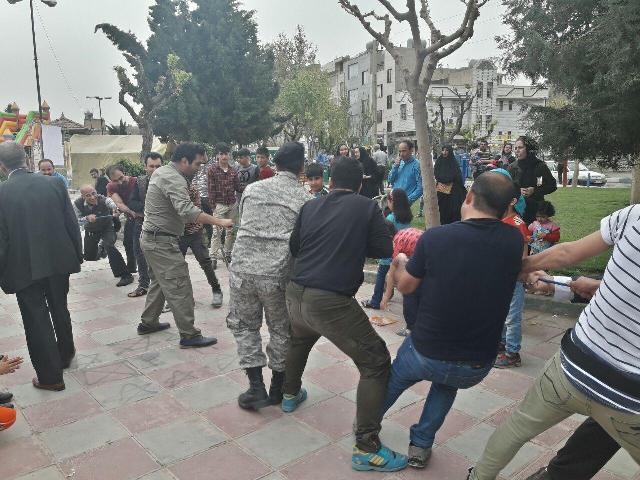 برگزاری غرفه های فرهنگی ورزشی،در شهرستان قدس