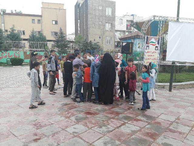 برگزاری غرفه های فرهنگی ورزشی،در شهرستان قدس