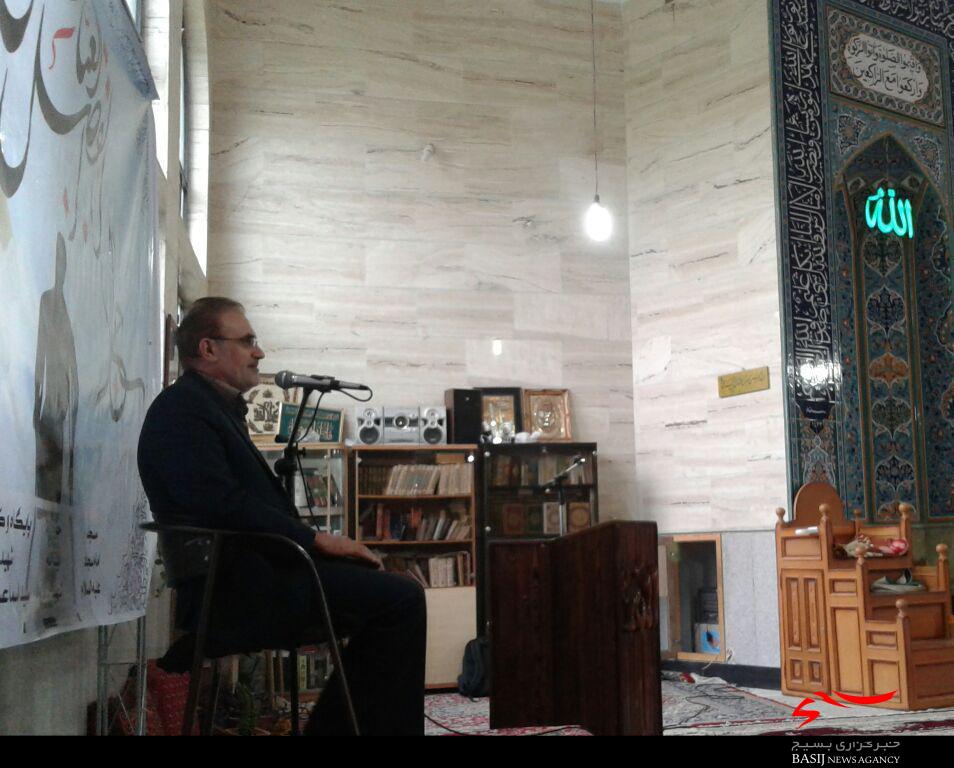 مراسم گرامیداشت هفته عقیدتی سیاسی حوزه شهیدمدنی