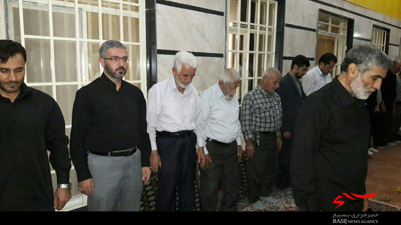 دیدار سردار باهک با پدر شهید امر الله شاه بختی