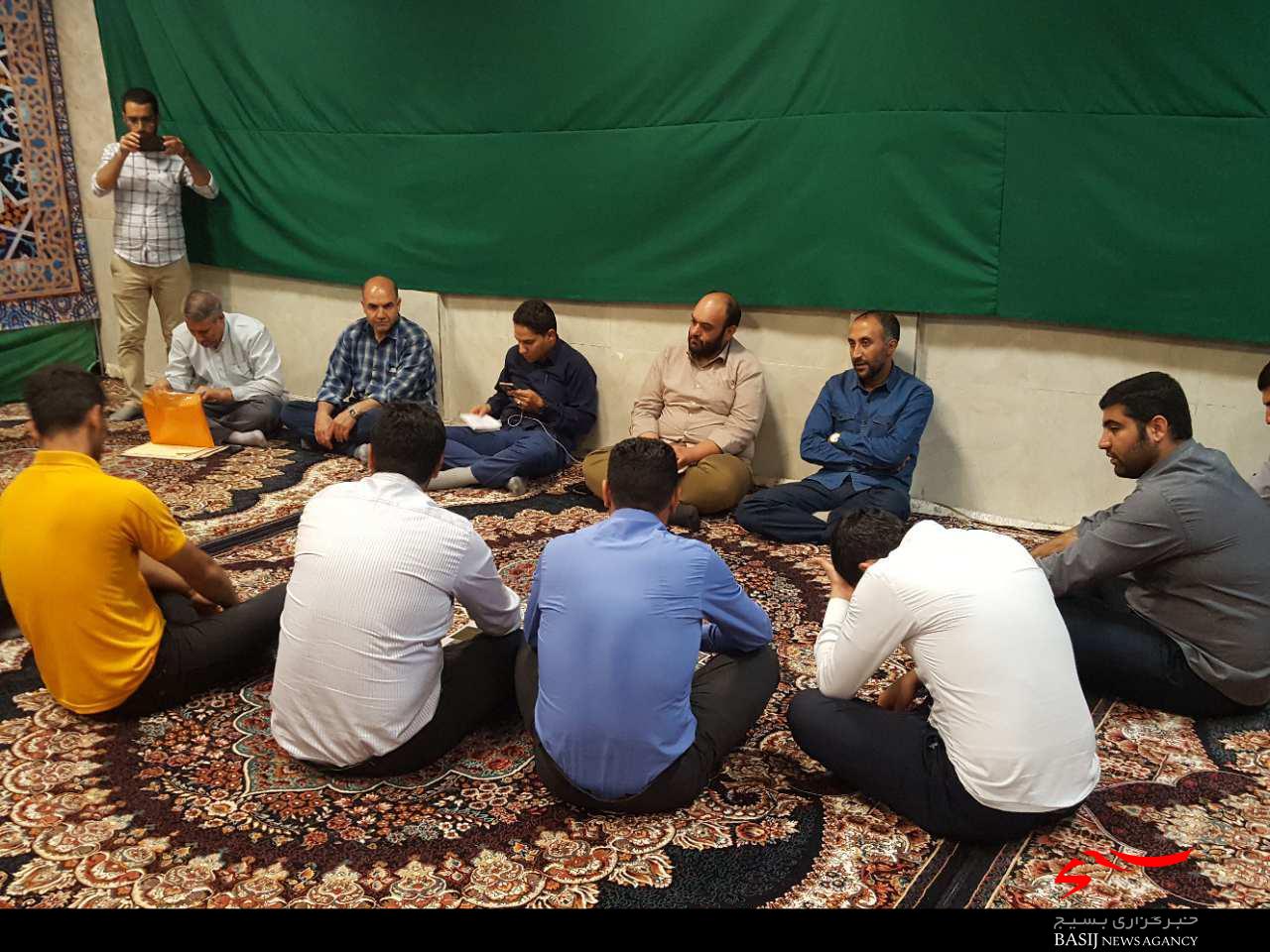 نظارت وسرکشی  از پایگاههای شهیدچمران وشهیدکثیری