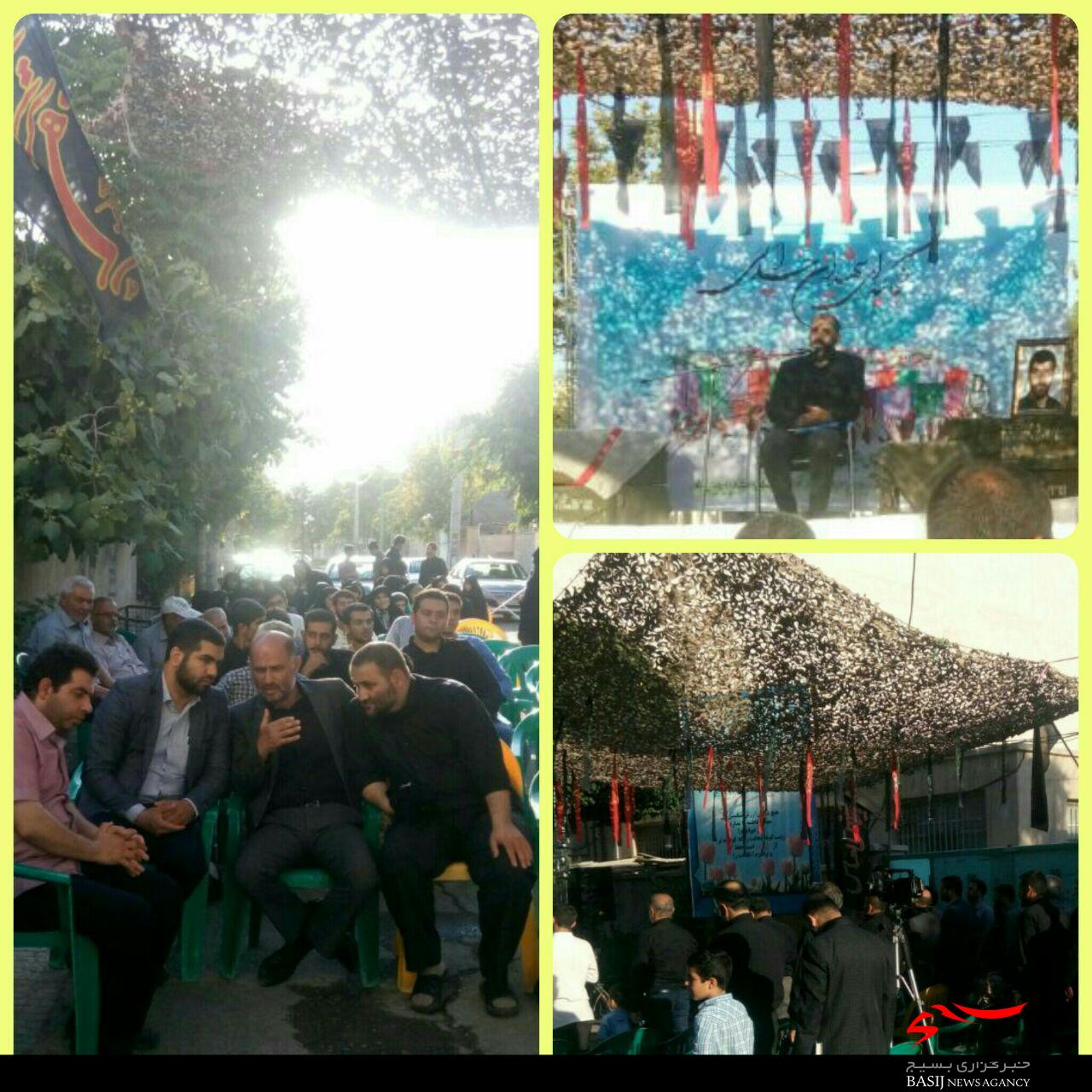 مراسم ابروی محله به یادشهید محمود توفیقیان