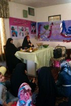گلریزان بسیجیان روستای محمد آباد قرچک برای تهیه جهیزیه یک نوعروس