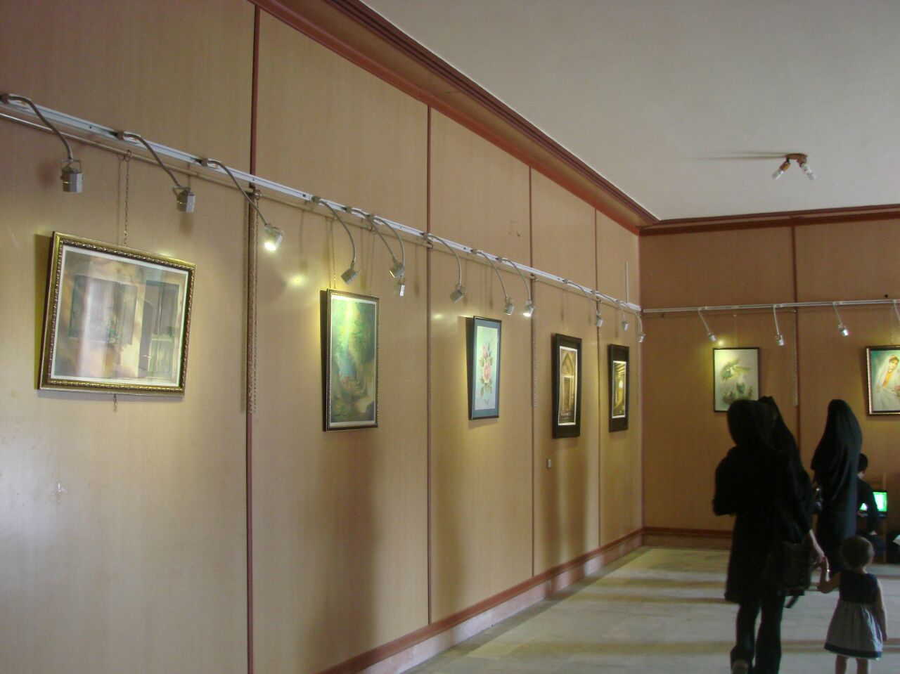 برپایی نمایشگاه هنرهای تجسمی به مناسبت هفته دولت در نهاوند