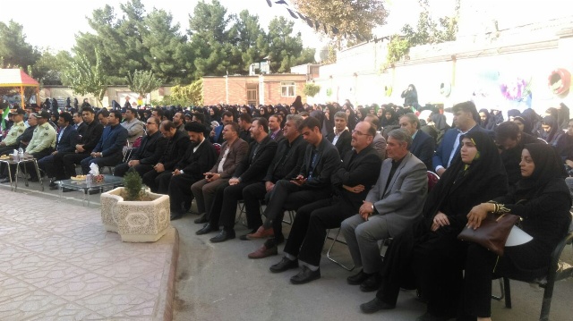 برگزاری مراسم بازگشایی مدارس در شهرستان قدس+تصویر