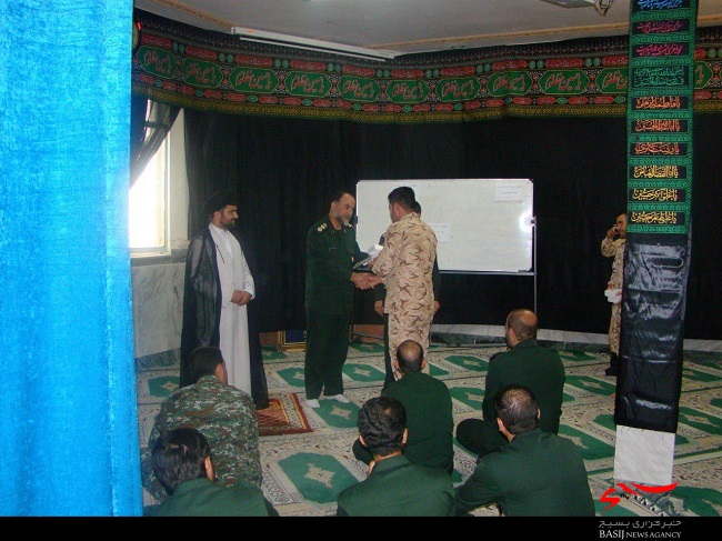 تجلیل از سربازان وظیفه ناحیه دورود