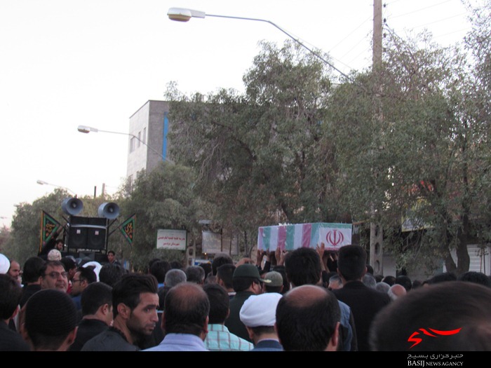 استقبال و تشیع باشکوه شهدای گمنام در شهرستان بردسیر +تصاویر
