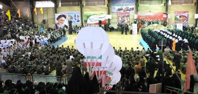 همایش بزرگ بسیجیان در شهرستان قرچک برگزار شد/گزارش تصویری