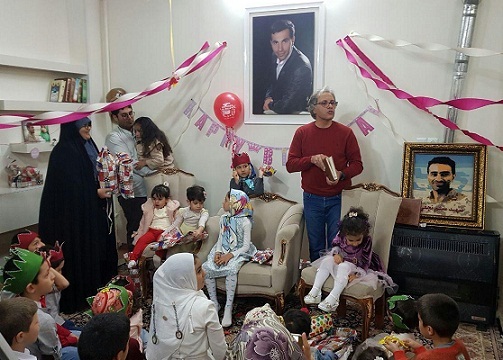 جشن تولد فرزندان شهدای مدافع حرم برگزار شد