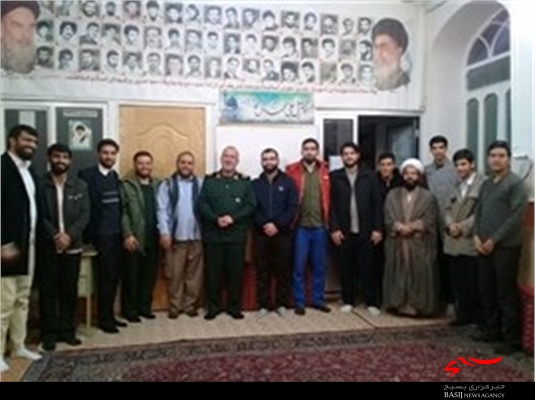 بازدید سردار شاهچراغی از پایگاه امام رضا (ع) ناحیه بسیج امام حسین (ع)