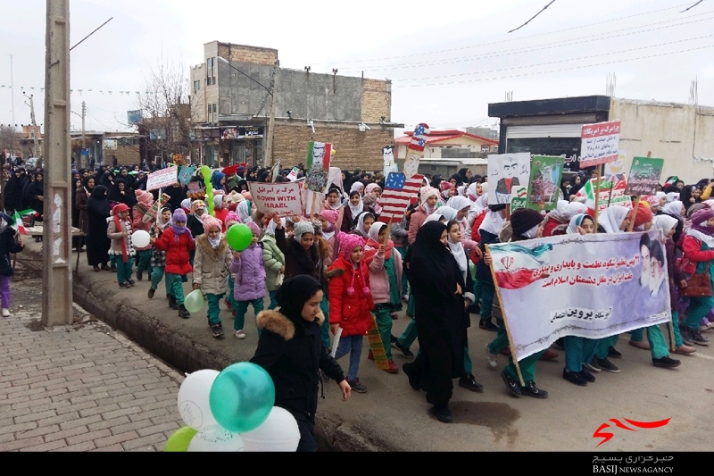 راهپیمایی 22 بهمن مردم ترکمانچای