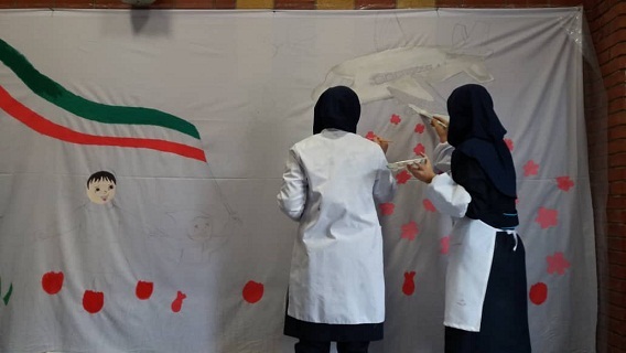 زنگ انقلاب در مدارس منطقه 14 تهران به صدا درآمد