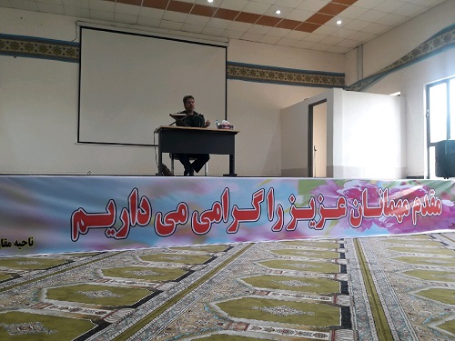 سرهنگ اصغری فرمانده سپاه ورامین:حضرت علی اکبر (ع)تابع ولایت بود شما جوانان هم تابع ولایت فقیه خودباشید