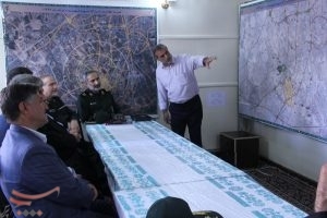 بازدید سردار سرلشکر سید یحیی صفوی دستیار و مشاور عالی فرمانده معظم کل قوا از قرارگاه شهید فهمیده