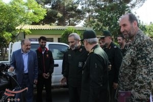 بازدید سردار سرلشکر سید یحیی صفوی دستیار و مشاور عالی فرمانده معظم کل قوا از قرارگاه شهید فهمیده