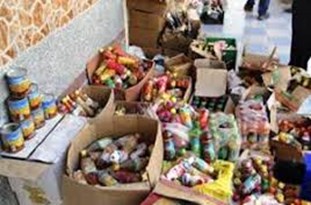 خارج شدن ۲.۵ تن مواد غذایی از چرخه مصرف در قم خارج شدن ۲.۵ تن مواد غذایی از چرخه مصرف در قم