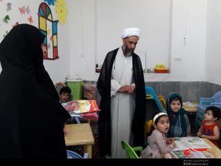 بازدید مسول بسیج طلاب قم از فعالیت گروه جهادی در قنوات