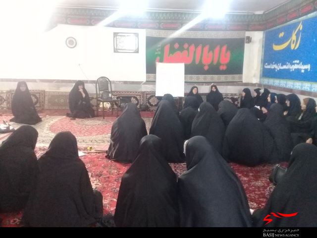 برگزاری کلاس مهدویت در پایگاه شهیده موسوی بهار