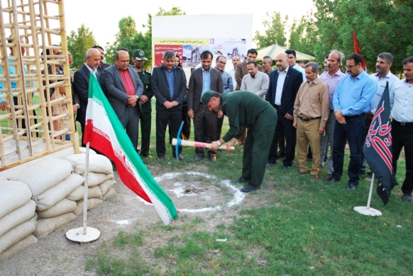 آغاز عملیات ساخت المان دو شهید گمنام در خورموج