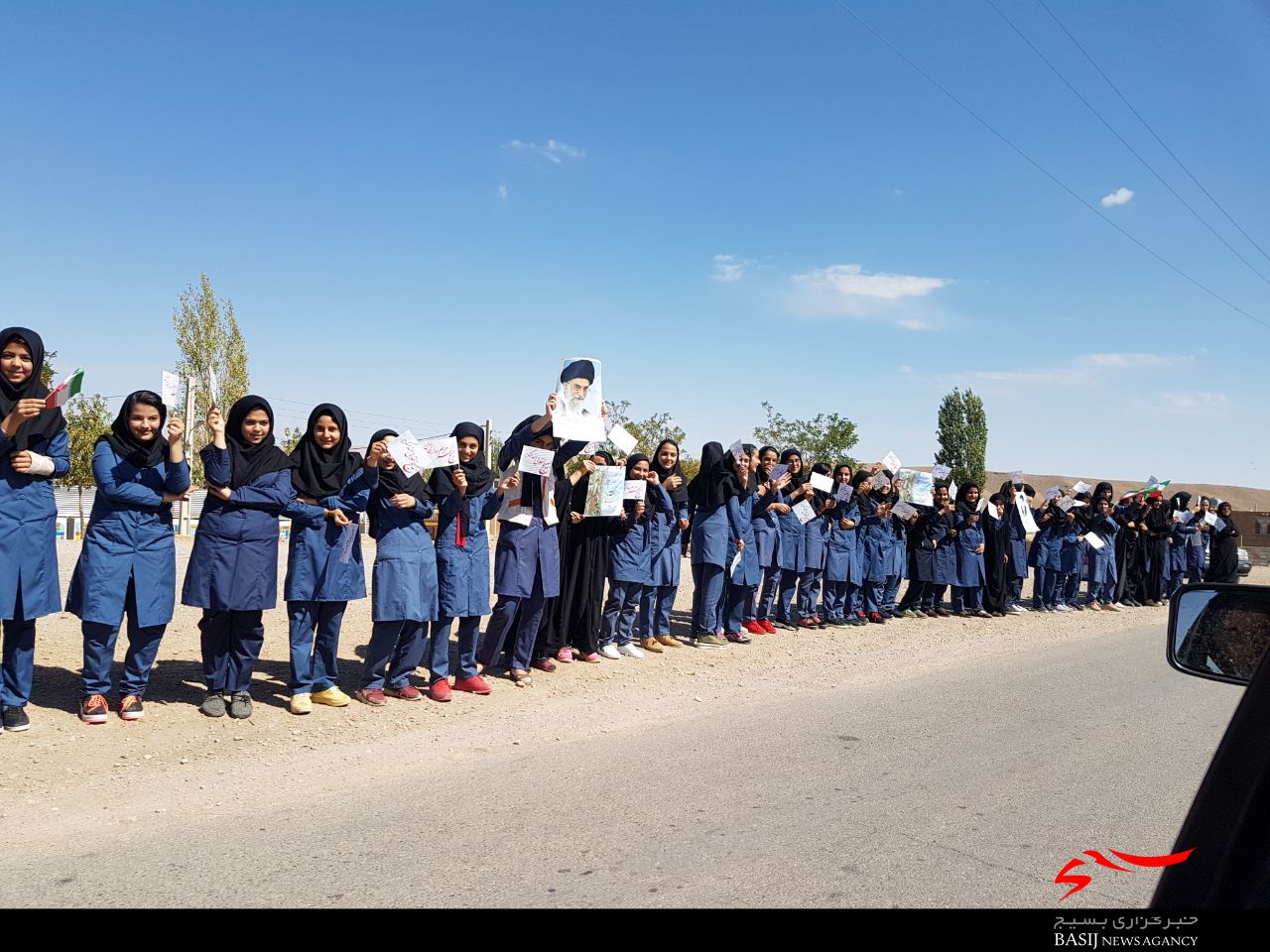 حضور کاروان فرهنگی دفاع مقدس در شهر کلاته خیج