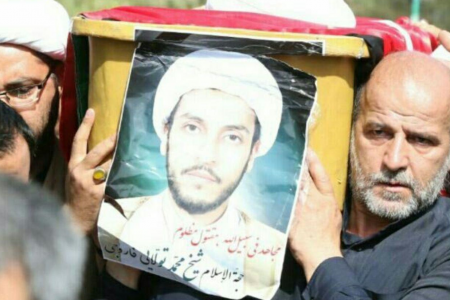 تیغ کینه بر قلب طلبه جوان مشهدی/ خداحافظ ای داغ بر دل نشسته