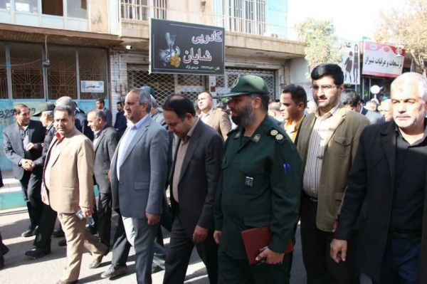راهپیمایی سیزده ابان در رفسنجان برگزارشد
