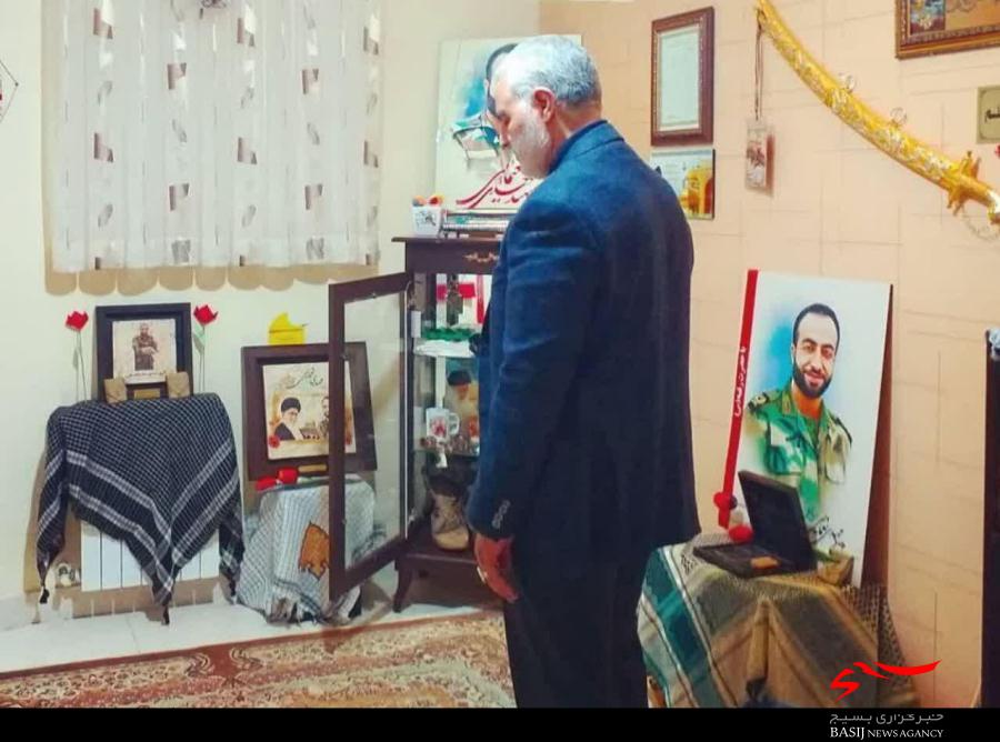 دیدار سرلشکر سلیمانی با خانواده شهدای مدافع حرم در استان البرز