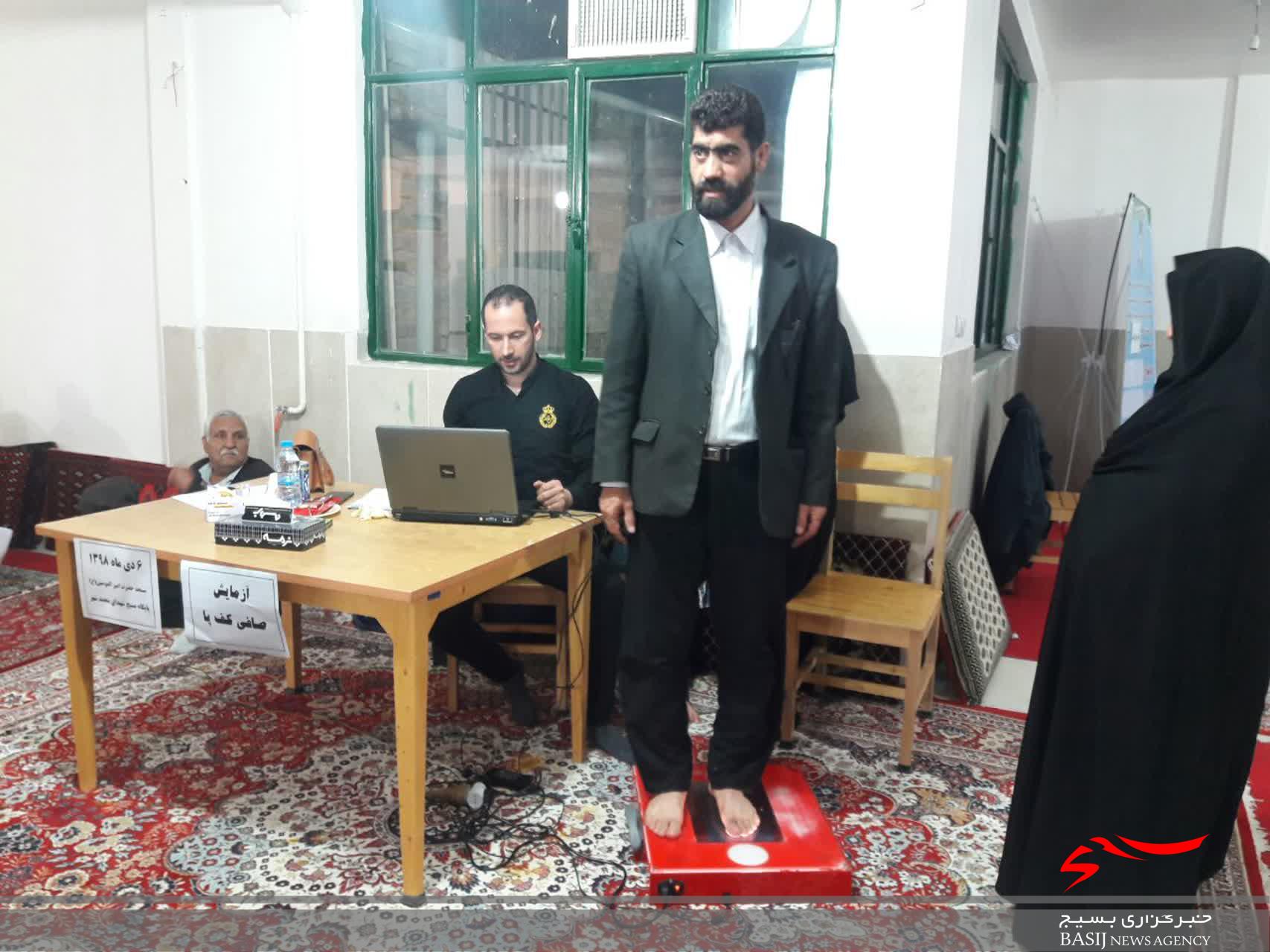 بیش از دویست نفر از مردم تپه قشلاق ویزیت رایگان شدند