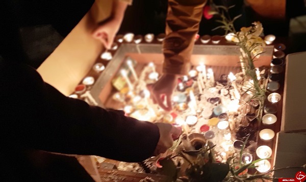 بوشهری‌ها یاد قربانیان سقوط هواپیمای اوکراینی را گرامی داشتند