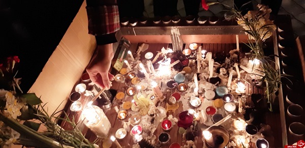 بوشهری‌ها یاد قربانیان سقوط هواپیمای اوکراینی را گرامی داشتند