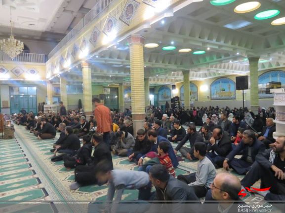 گزارش تصویری از برگزاری مراسم گرامیداشت سردار سلیمانی در شهر شهباز محله هفته.