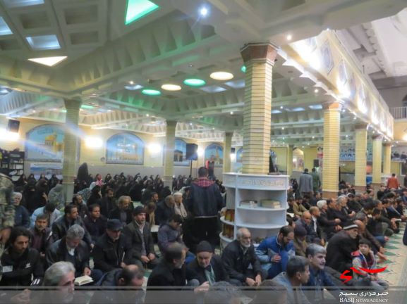 گزارش تصویری از برگزاری مراسم گرامیداشت سردار سلیمانی در شهر شهباز محله هفته.