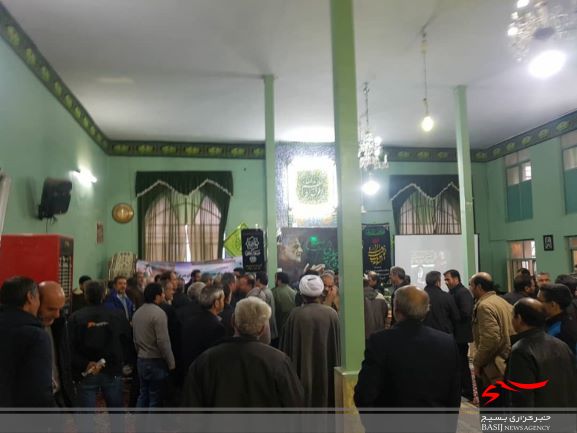گزارش تصویری از مراسم بزرگداشت سردار سلیمانی در روستای عمارت بخش قره کهریز