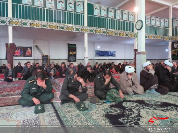 برگزاری مراسم بزرگداشت سردار سپهبد شهید حاج قاسم سلیمانی در مسجد جامع روستای موچان