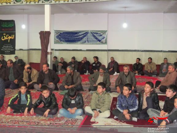 برگزاری مراسم بزرگداشت سردار سپهبد شهید حاج قاسم سلیمانی در مسجد جامع روستای موچان