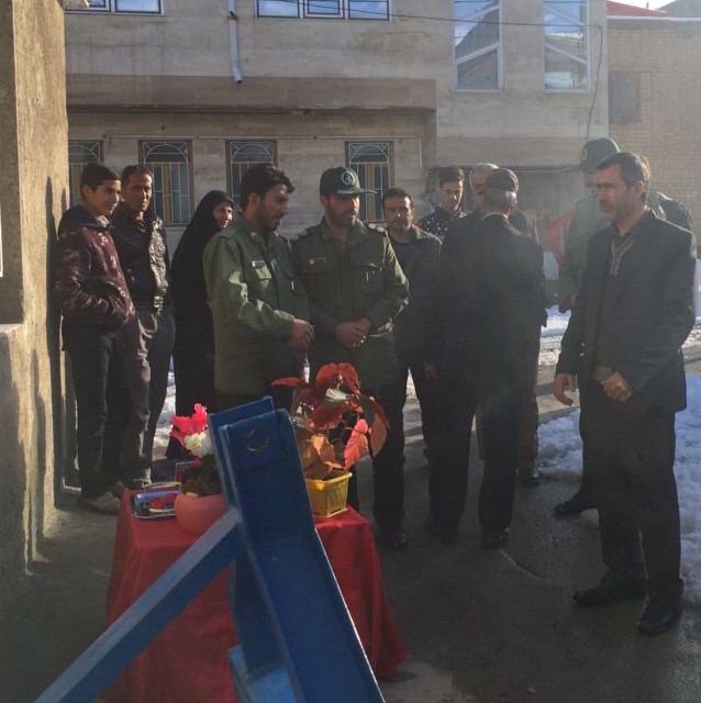افتتاح بیست و دومین واحد مسکونی سیل زدگان در روستای بهمنی