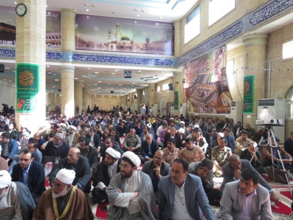 مراسم 9 دی روز بصیرت در کنگان برگزار شد