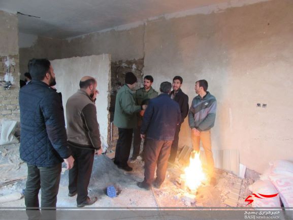 بازدید از پروژه  خانه عالم و آشپزخانه مسجد روستای فاقرلو