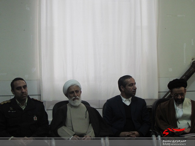 گزارش تصویری از تجدید دیدار با امام جمعه شهر شازند