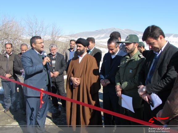 گزارش تصویری از افتتاح راه روستایی قرینه دره