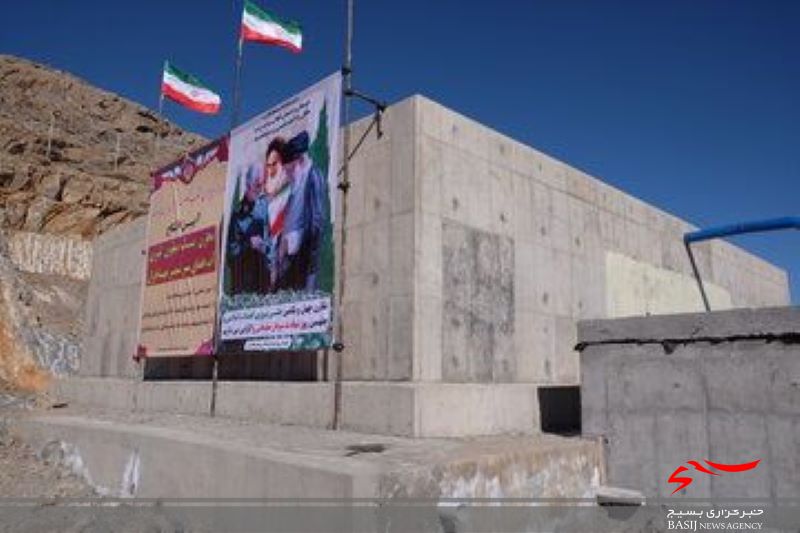 گزارش تصویری از افتتاح مخزن تصفیه آب شهر مهاجران