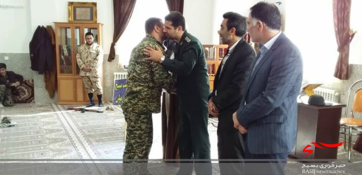 شرکت بسیجیان حوزه مقاومت بسیج شهر توره در نماز عبادی سیاسی جمعه در مورخه 18 بهمن 98