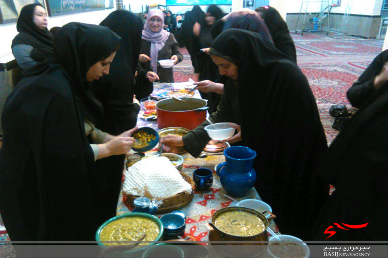 برگزاری جشنواره غذاهای سالم به‌مناسبت دهه فجر در پایگاه محدثه بهار