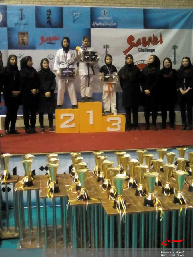 دختران ورزشکار بسیجی استان البرز حماسه ای دیگر آفریدند